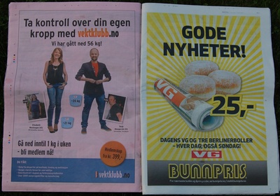 Ukentlig 1 kilo opp - og 1 kilo ned.