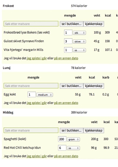 Sannsynligvis Norges beste matvaredatabase